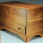 Cherry Blanket Chest With Hand-Cut Dovetails