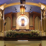 Balcony of Maternity BVM choir loft