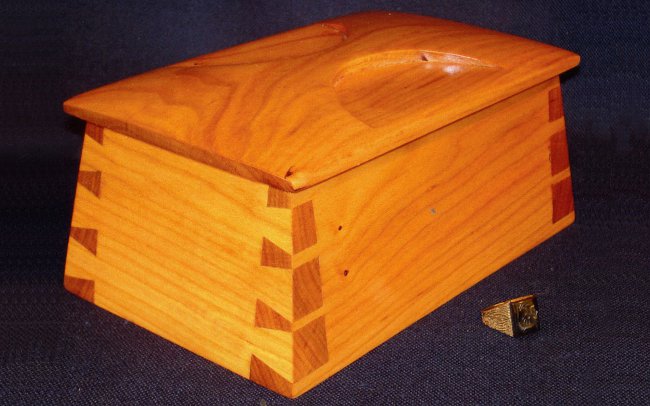 Tapered Cherry Box