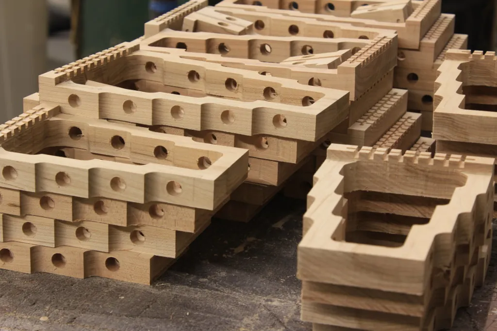 batch of maple guitar keyheads